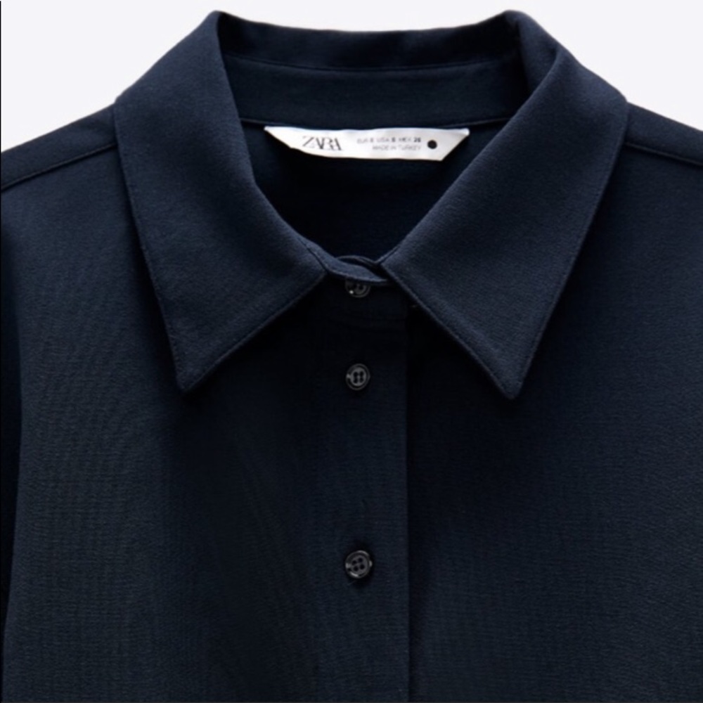 Zara shirt with front knot - Picture 4 of 4